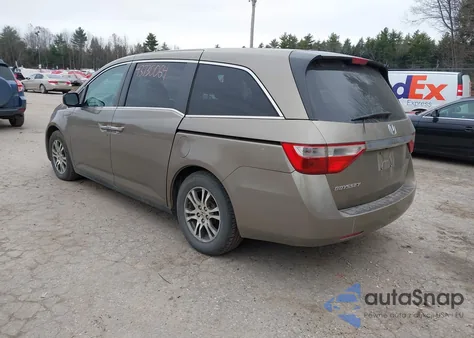 2012 Honda Odyssey Ex-L z USA, uszkodzony, nr VIN 5FNRL5H64CB131510